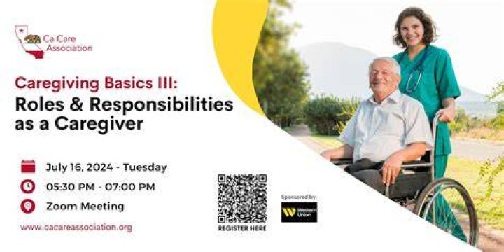 What are 5 responsibilities of caregivers?