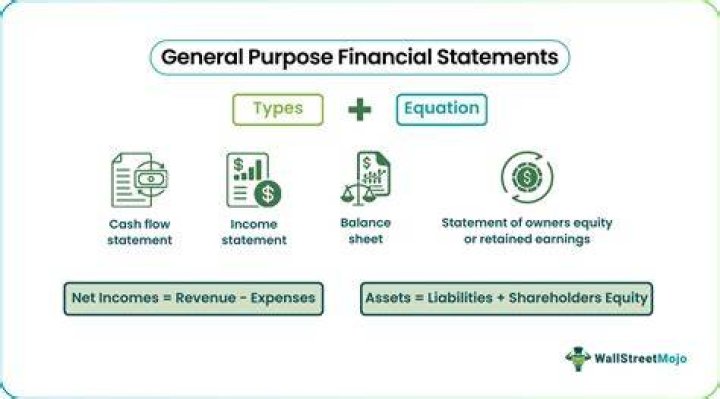 What are a general purpose financial statements?