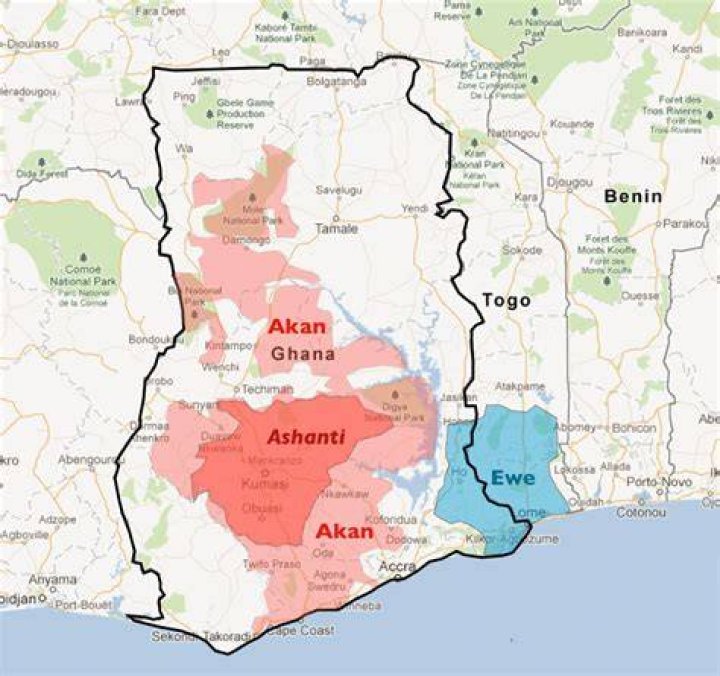 What are all the tribes in Ghana?