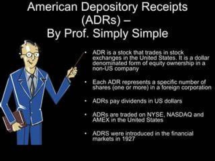 What are American Depository Receipts ADRs why it exists where it is traded?