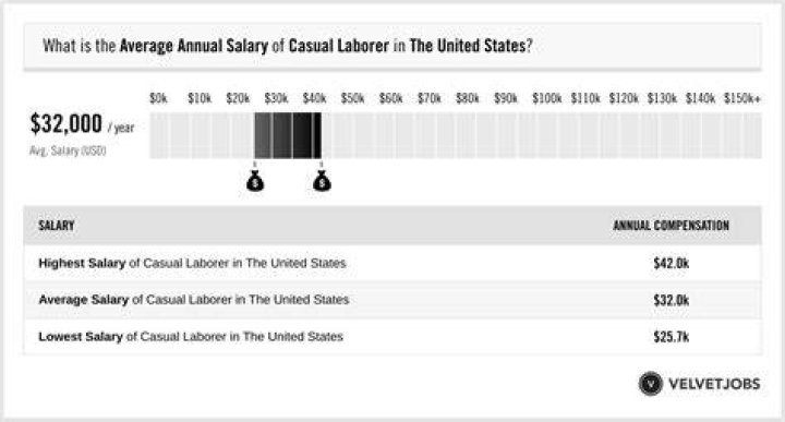 What are casual salaries?