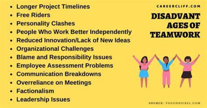 What are disadvantages of teamwork?