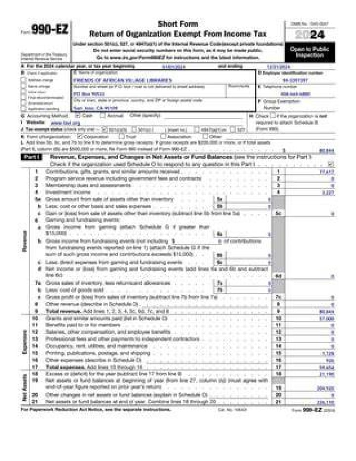 What are excess contributions 990?