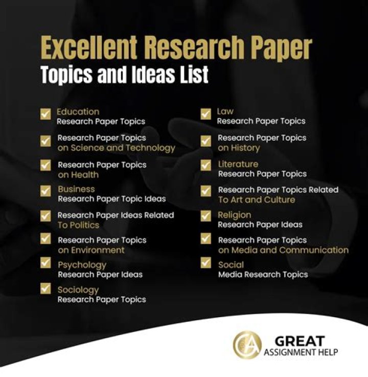 What are good research topics today?