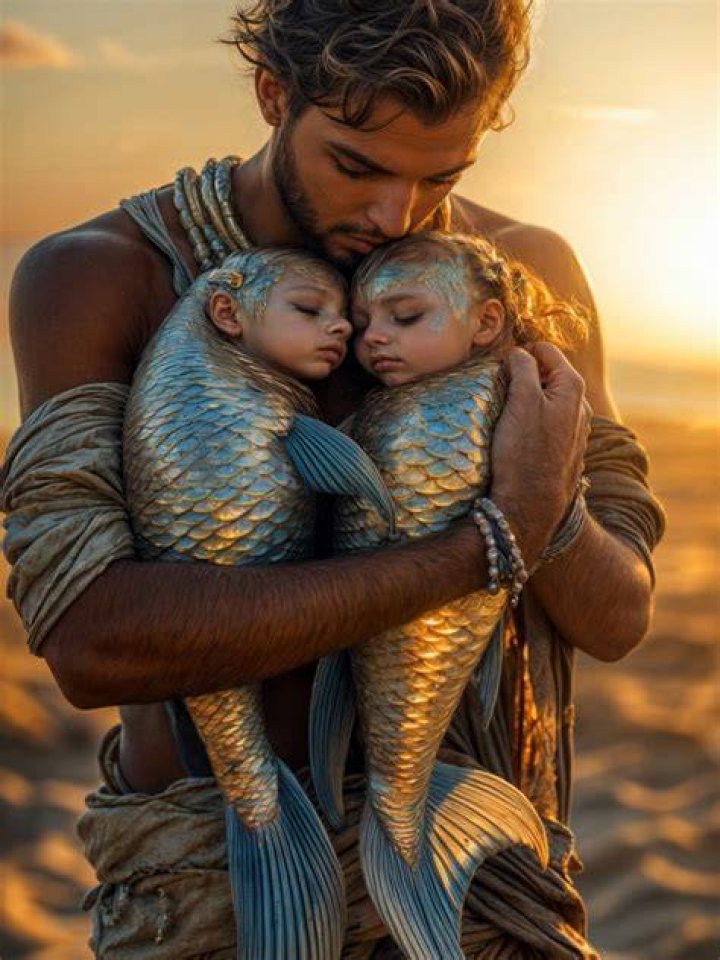 What are mermaid babies called?