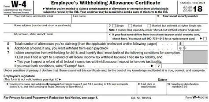 What are my withholding exemptions?
