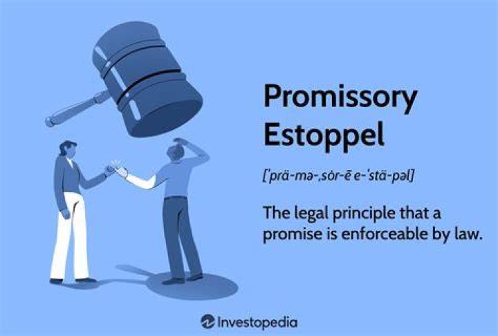 What are requirements for promissory estoppel?