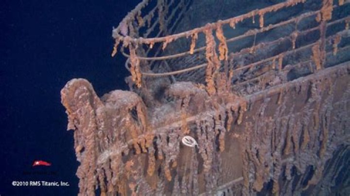 What are rusticles on the Titanic?