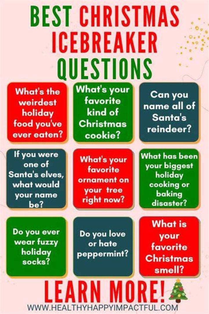 What are some good holiday questions?