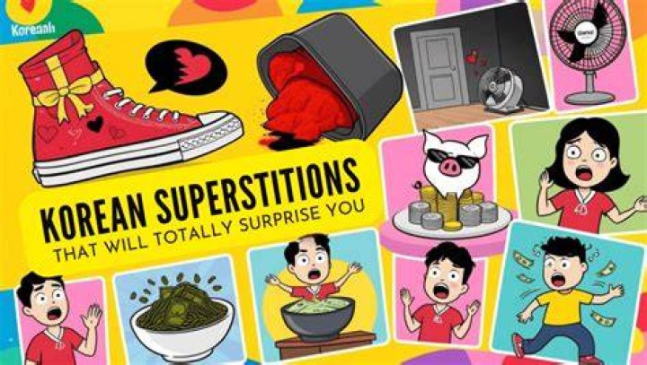What are some Korean superstitions?