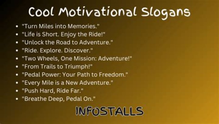 What are some motivational slogans?