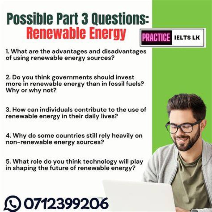 What are some questions about renewable energy?