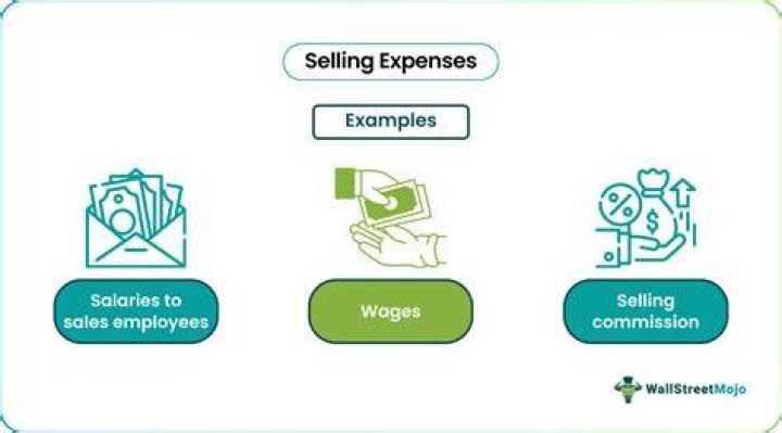What are some selling expenses?