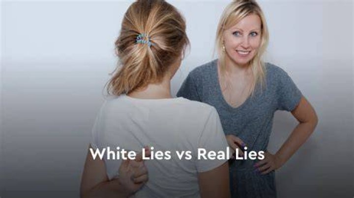What are some white lies?
