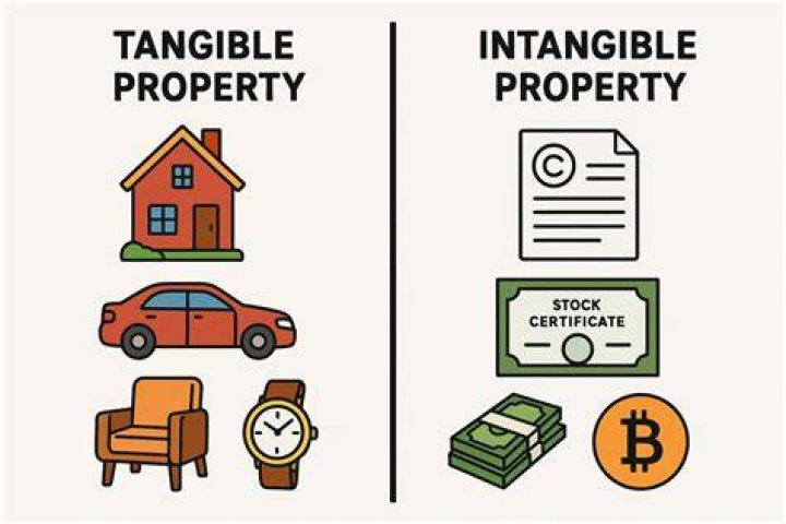 What are tangible and intangible things?
