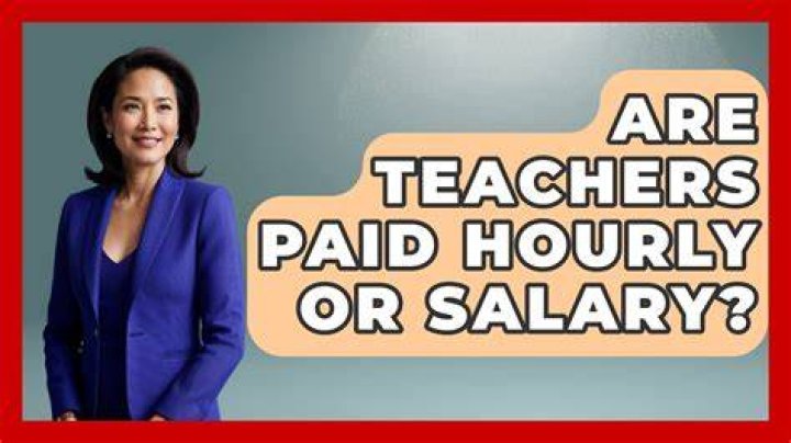What are teachers paid hourly?
