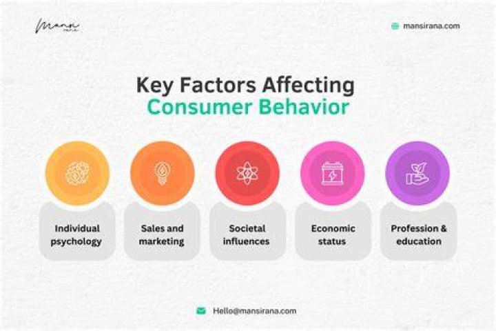 What are the 4 influences of consumer buying decisions?