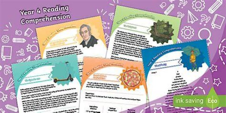 What are the 4 types of comprehension?