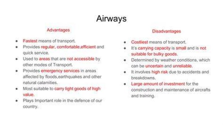What are the advantages of airways Class 5?
