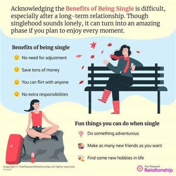 What are the advantages of being single?
