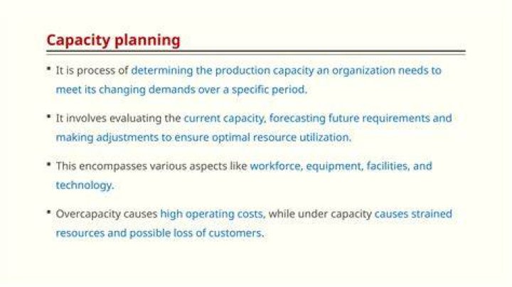 What are the basic questions in capacity planning?