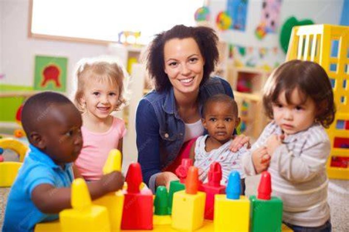 What are the benefits of being a childcare worker?