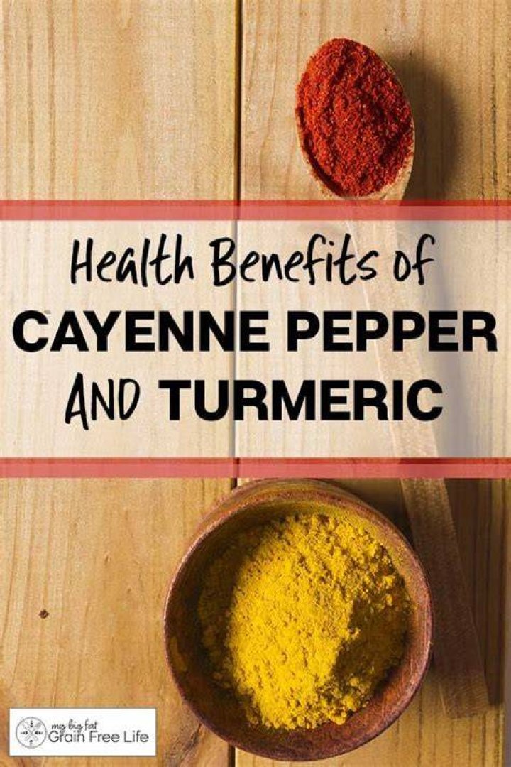 What are the benefits of turmeric and cayenne pepper?