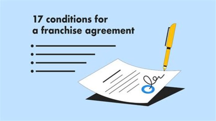 What are the conditions of franchise?