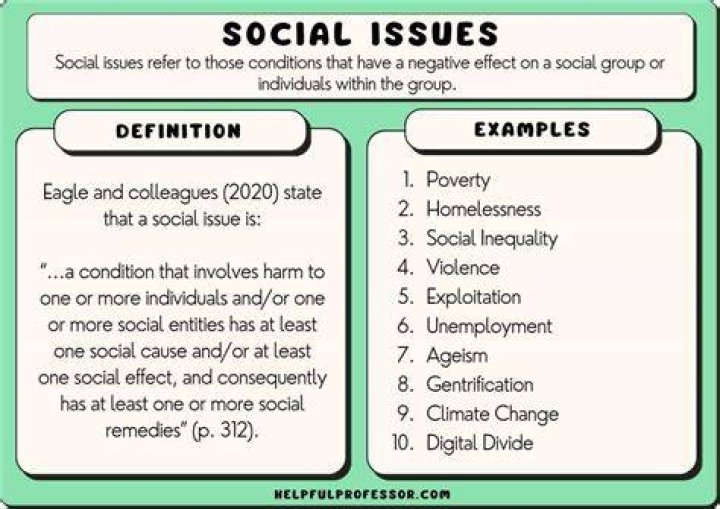 What are the current social work issues?