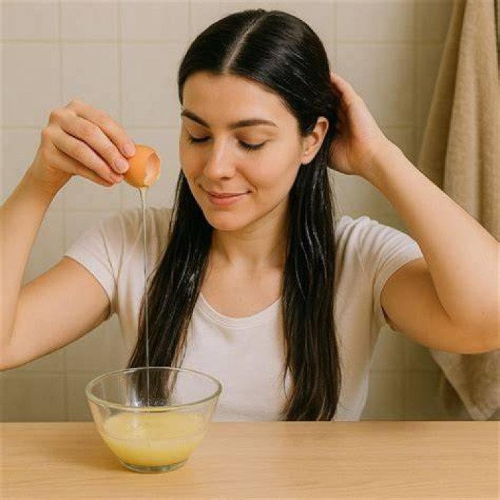 What are the disadvantages of applying egg on hair?