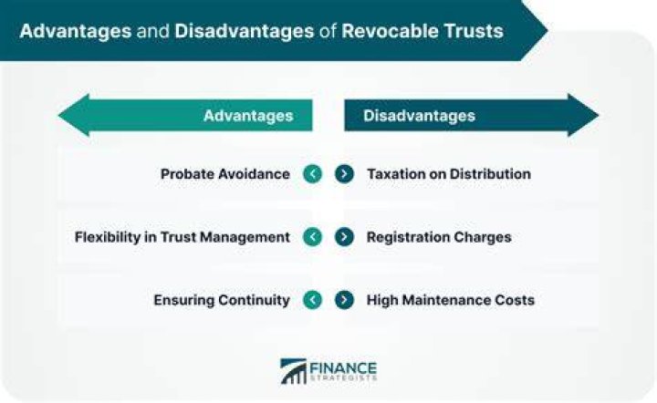 What are the disadvantages of setting up a trust?