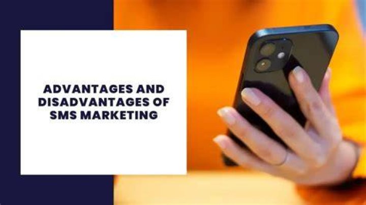 What are the disadvantages of SMS?