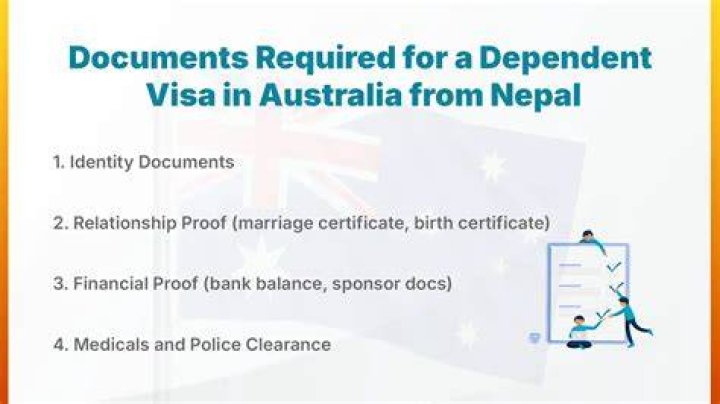 What are the documents required for dependent visa?
