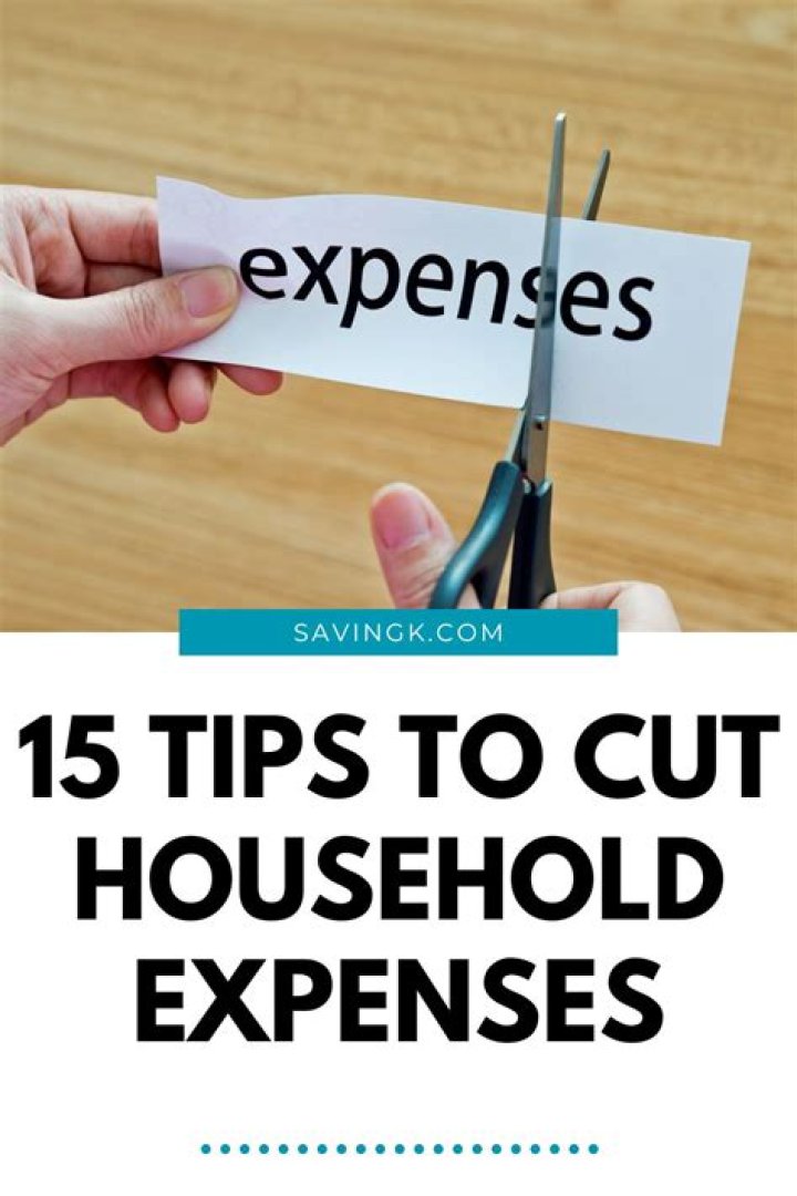 What are the easiest expenses to cut?