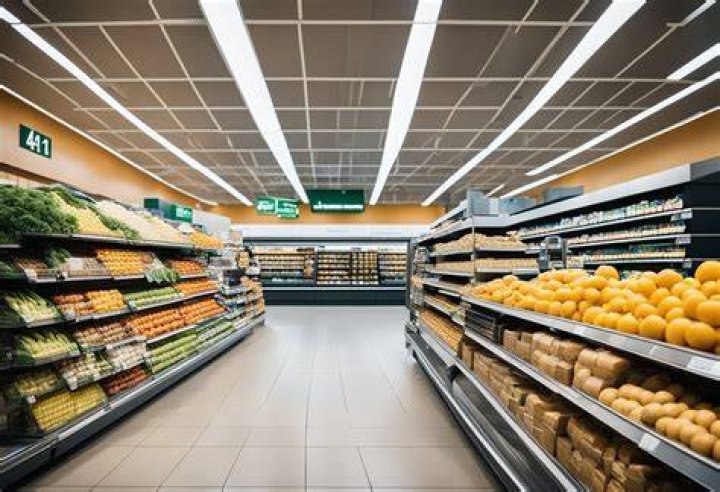 What are the features of a supermarket?