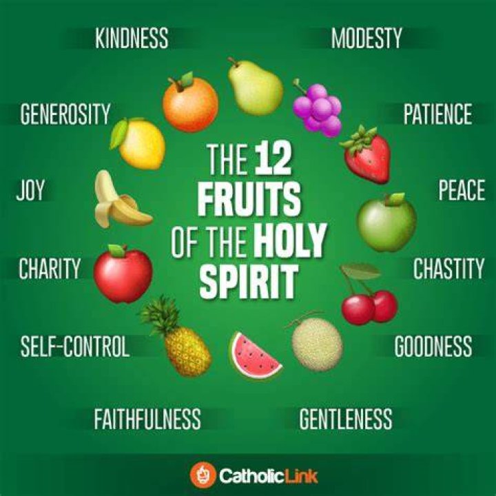 What are the fruits of the Holy Spirit Catholic?