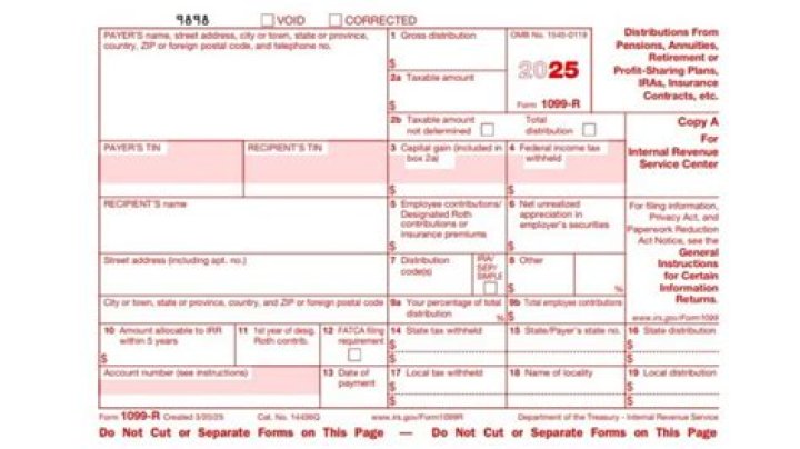 What are the instructions for filing a 1099-R?