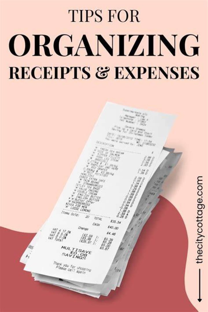 What are the IRS rules on receipts for business expenses?