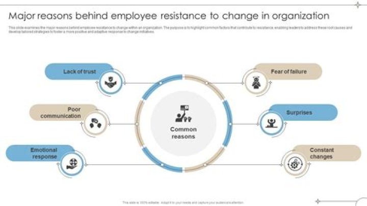 What are the major reasons for resistance to chance?