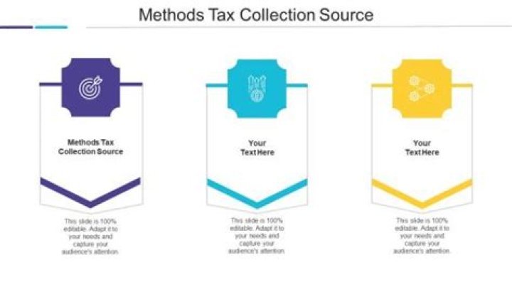 What are the methods of tax collection?