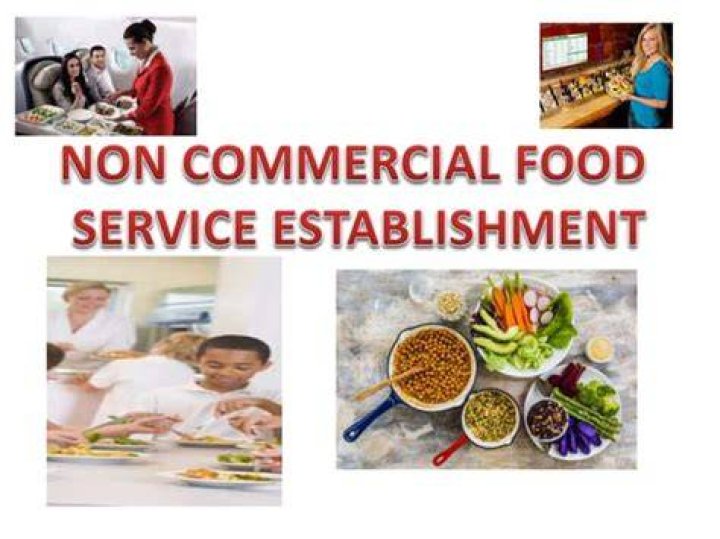 What are the non commercial establishments?