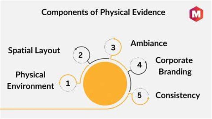 What are the physical evidence in service marketing?
