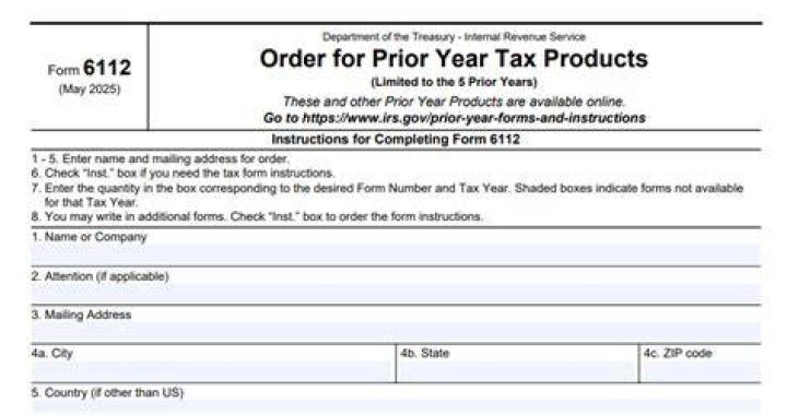 What are the prior year tax forms for 2017?