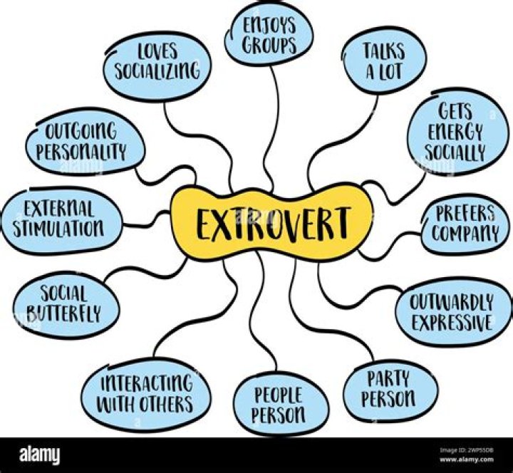 What are the qualities of an extrovert child?