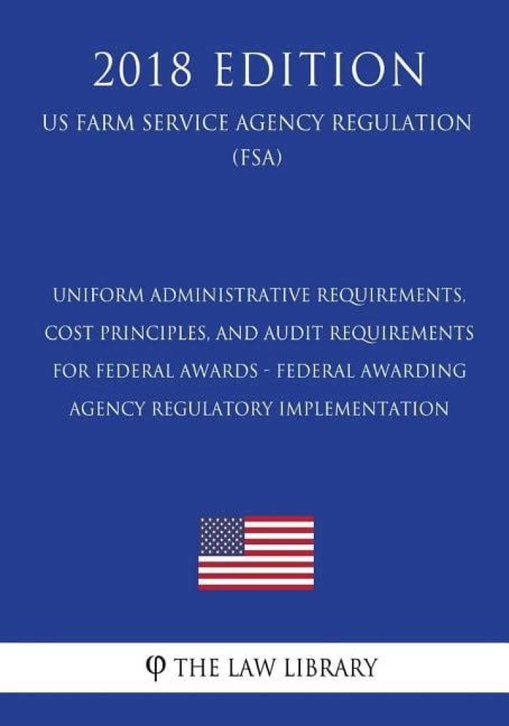 What are the requirements for a federal agency?