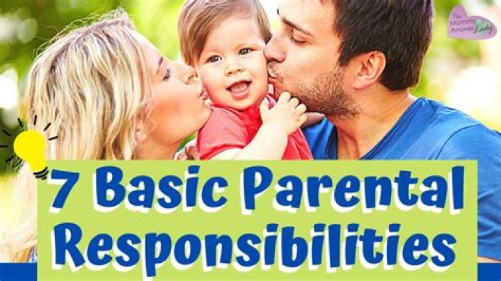 What are the responsibilities of a primary parent?