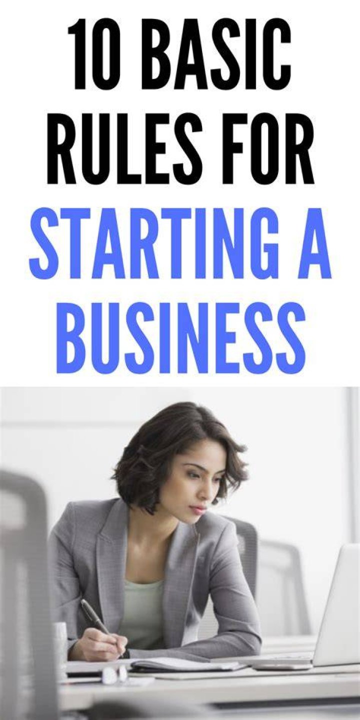 What are the rules for starting a business?