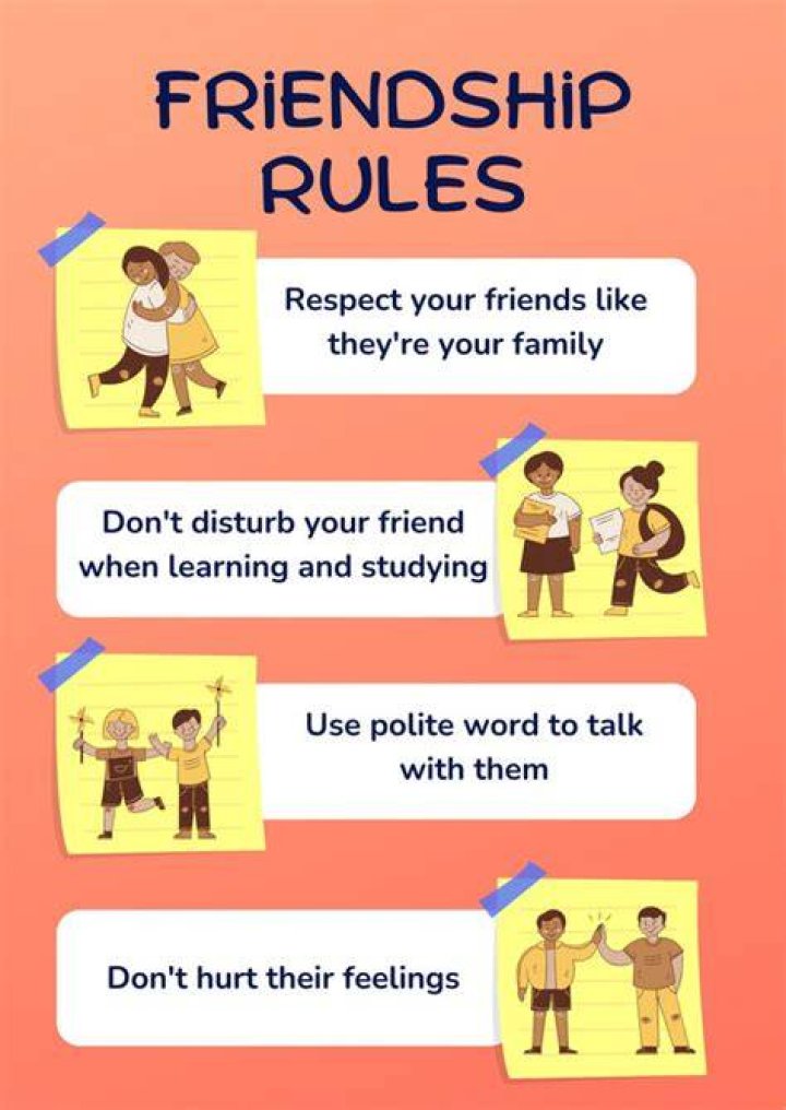 What are the rules of friendship?