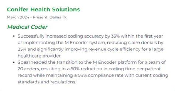 What are the skills of an encoder?