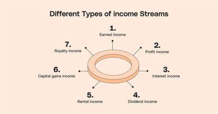 What are the sources of income to an individual?